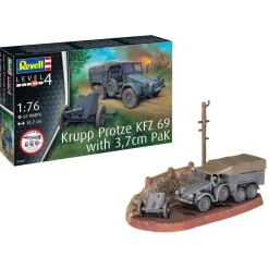 Maquette Camion Militaire : Starter Kit : Krupp Protze KFZ 69 - Revell