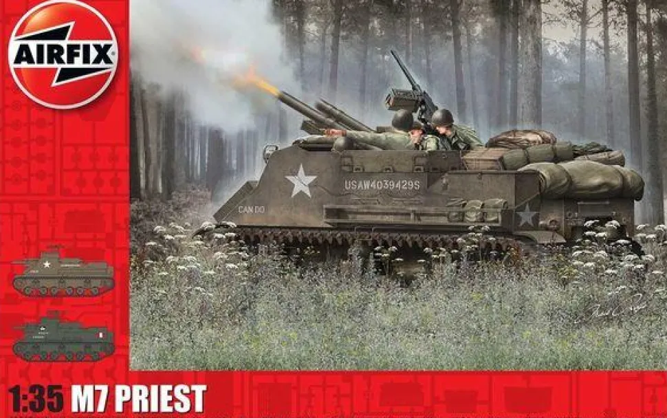Maquette char : M7 Priest - Airfix
