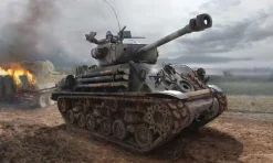 Maquette char : M4A3E8 Sherman - Italeri