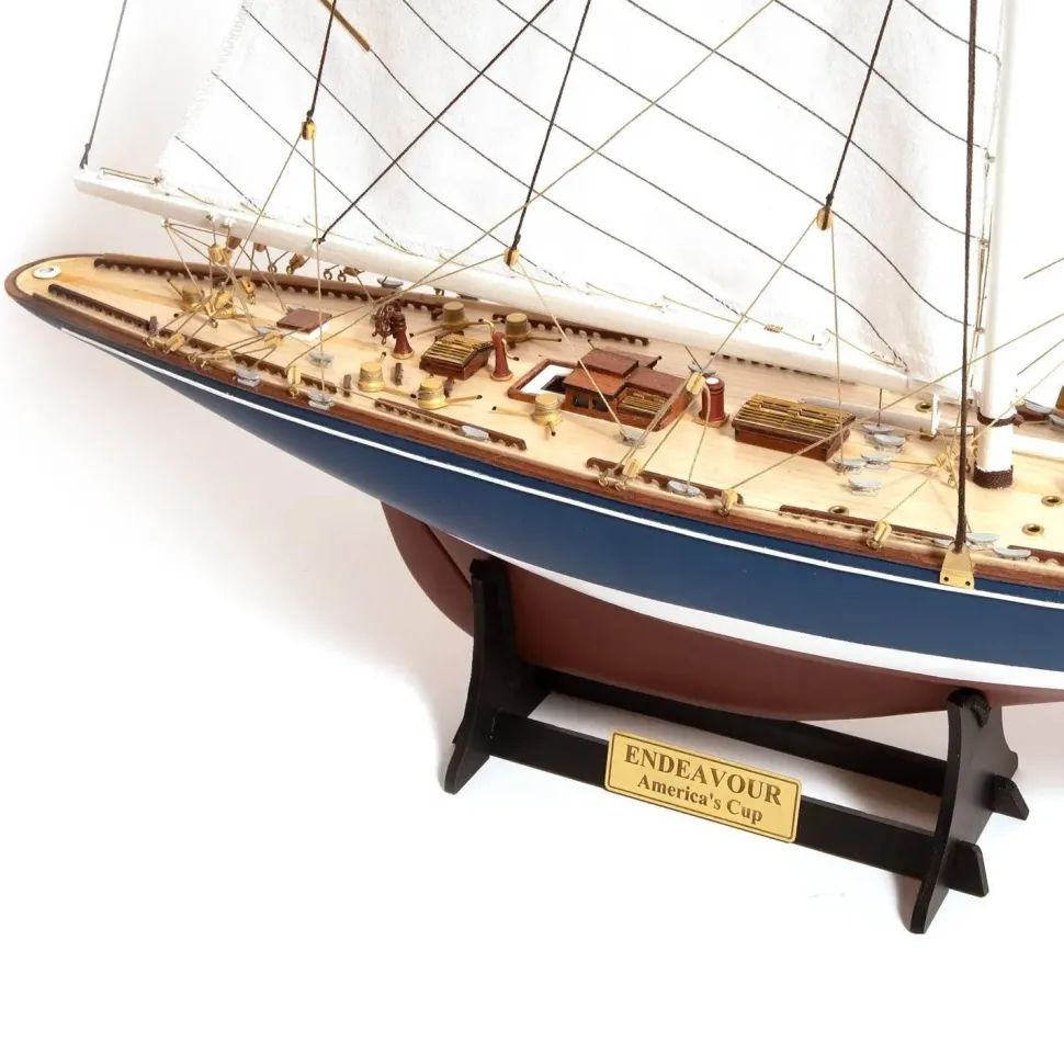 Maquette de bateau : Yacht Endeavour - America’s Cup 1934 en 1:75 - OCCRE