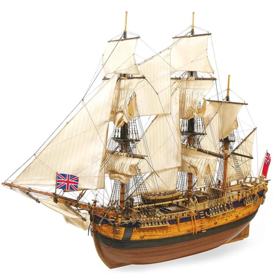 Maquette de bateau en bois : Endeavour - OCCRE