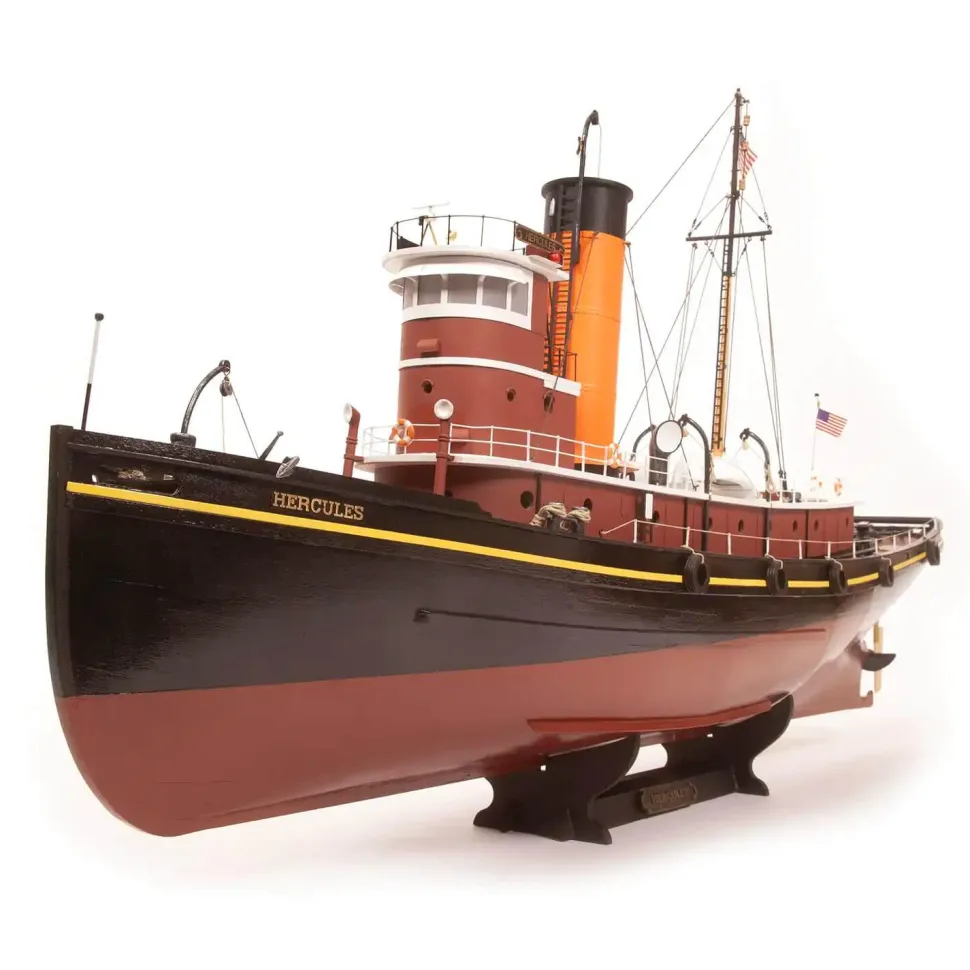 Maquette de bateau en bois : Remorqueur Hercules - OCCRE