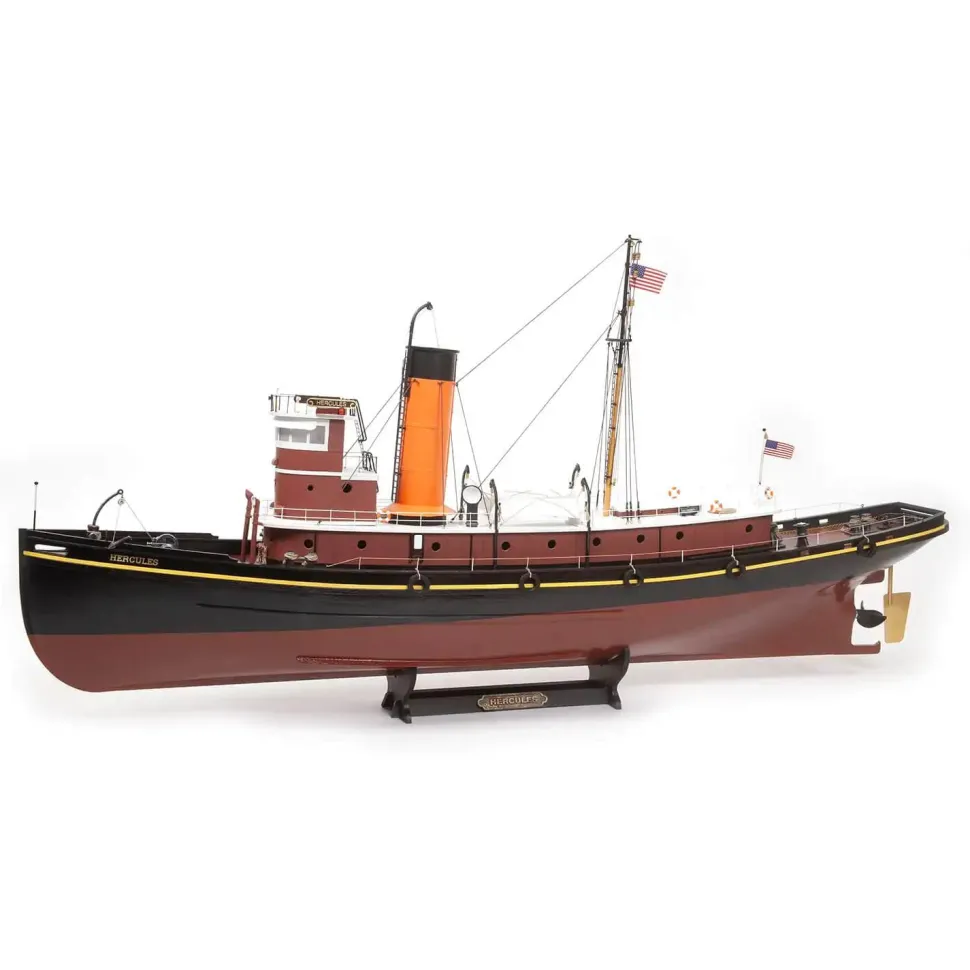Maquette de bateau en bois : Remorqueur Hercules - OCCRE