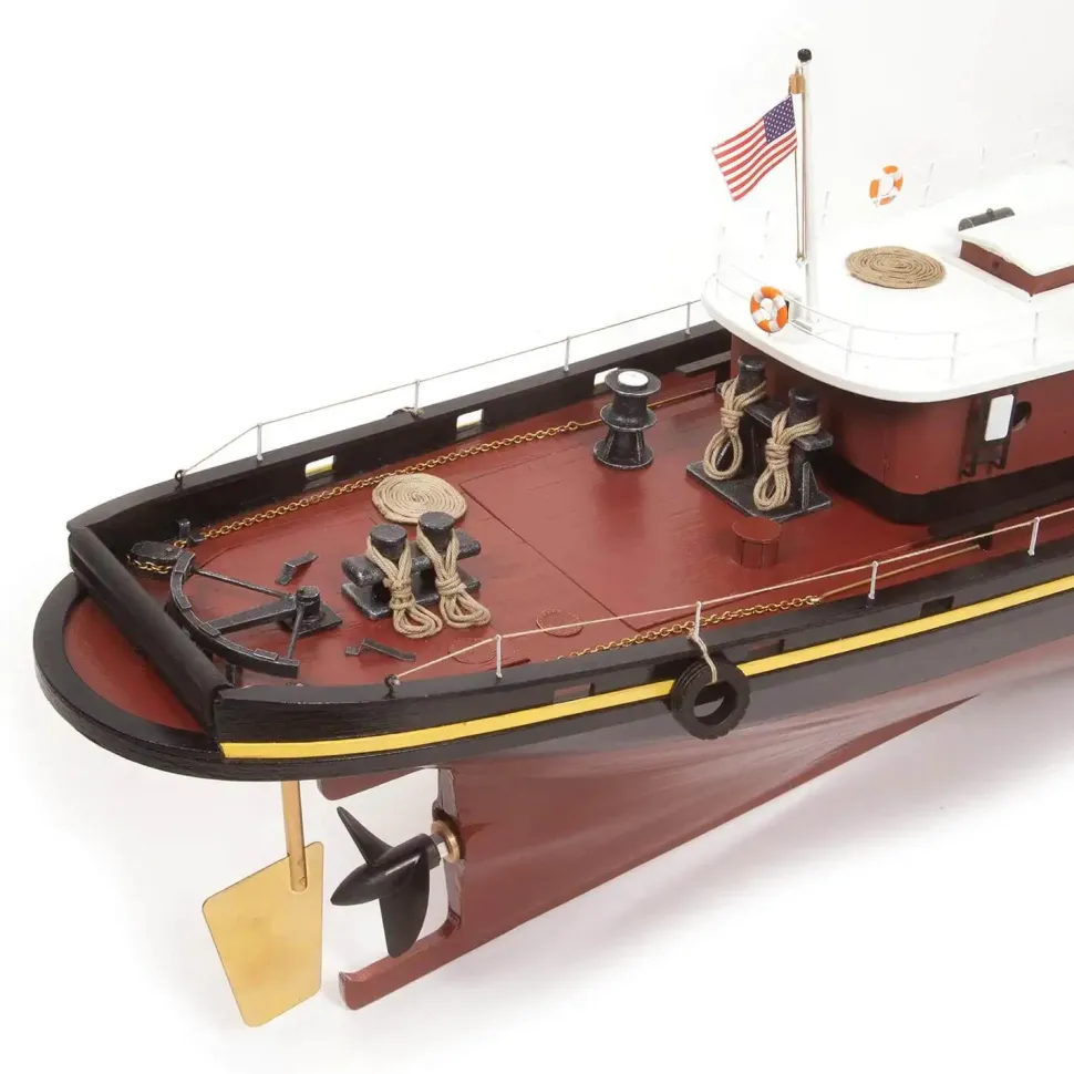Maquette de bateau en bois : Remorqueur Hercules - OCCRE