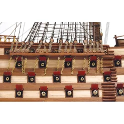 Maquette de bateau en bois : Santisima Trinidad - OCCRE