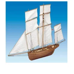 Maquette de bateau en bois : La Madeline - Mantua