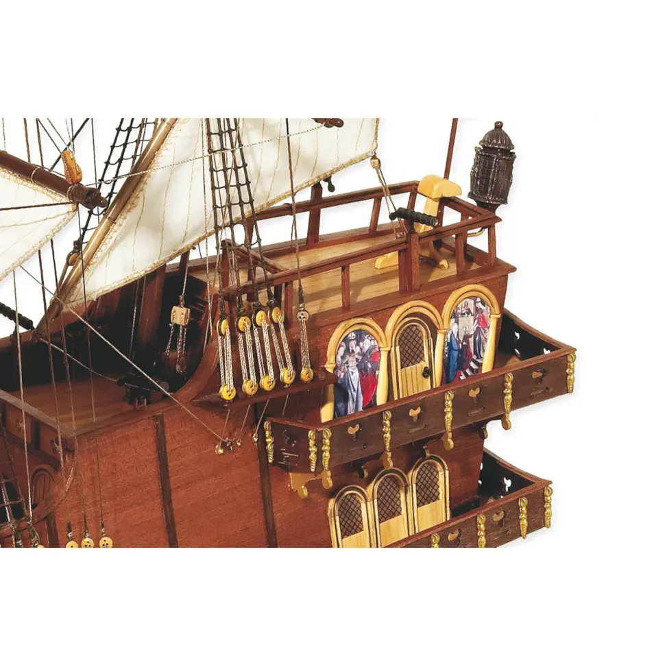 Maquette de bateau en bois : Apostol Felipe - OCCRE