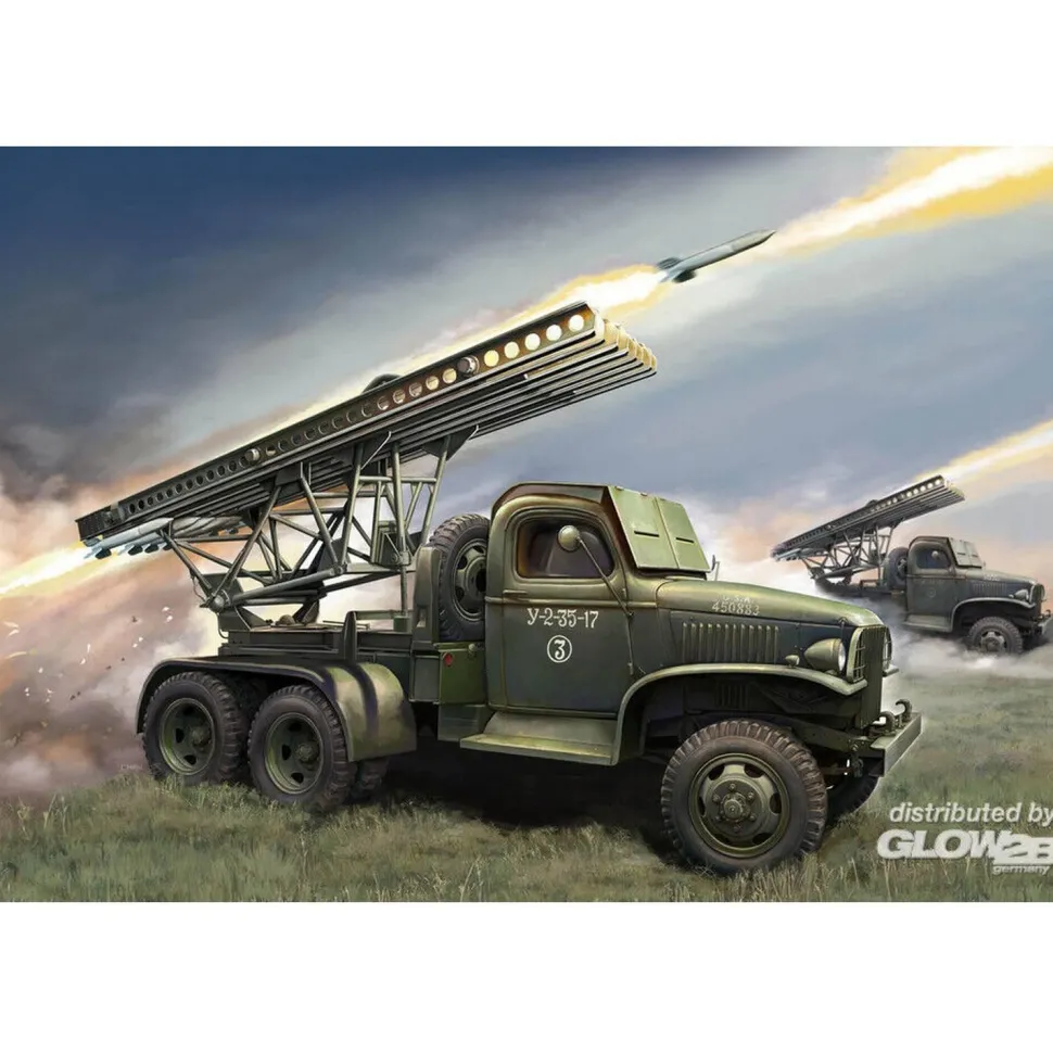 Maquette de Véhicule Militaire :GAZ-AAA avec BM13/16 Katyusha - Hobby Boss