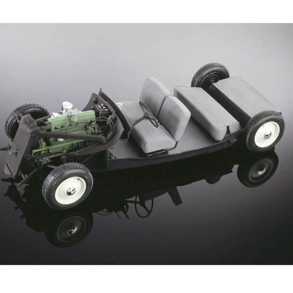 Maquette de voiture : Starter kit : Citroen 15 SIX Traction Avant - Heller