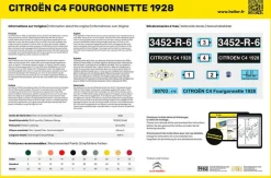 Maquette de voiture : Starter kit : Citroën C4 Fourgon - Heller