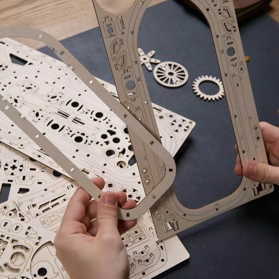 Maquette en bois : Aéroglisseur de sauvetage - Ugears