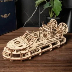 Maquette en bois : Aéroglisseur de sauvetage - Ugears