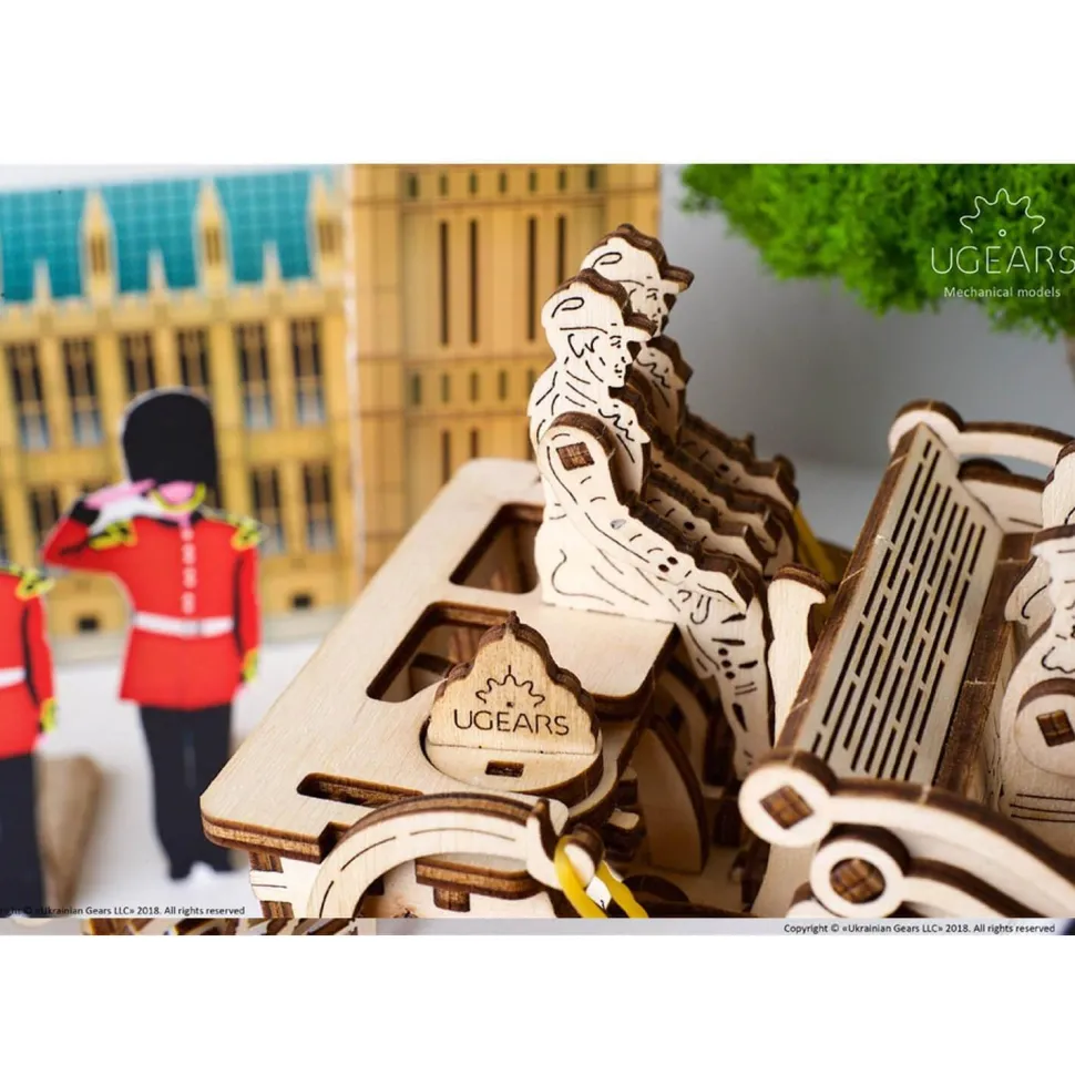 Maquette en bois : Carosse royal, modèle mécanique - Ugears