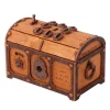 Maquette en bois : casse tête coffret trésor - Wooden City