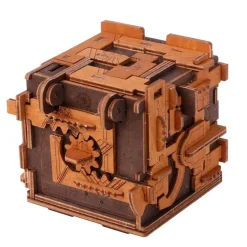 Maquette en bois : casse tête coffret templier - Wooden City