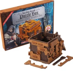 Maquette en bois : casse tête coffret templier - Wooden City