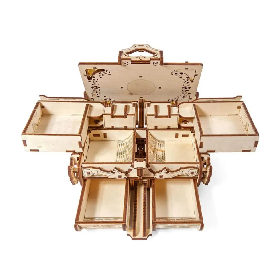 Maquette en bois : Coffre - Ugears