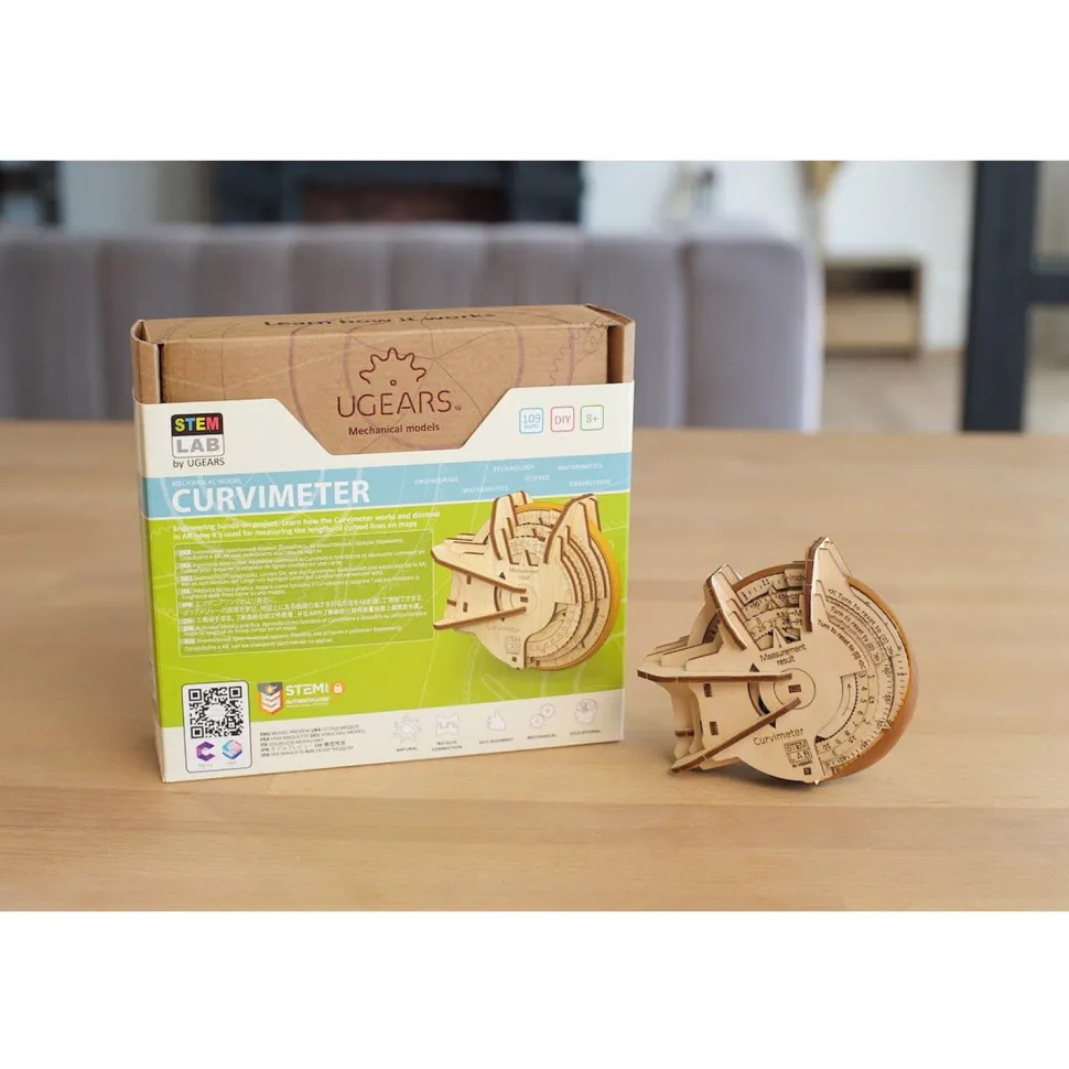 Maquette en bois : Curvimètre STEM - Ugears