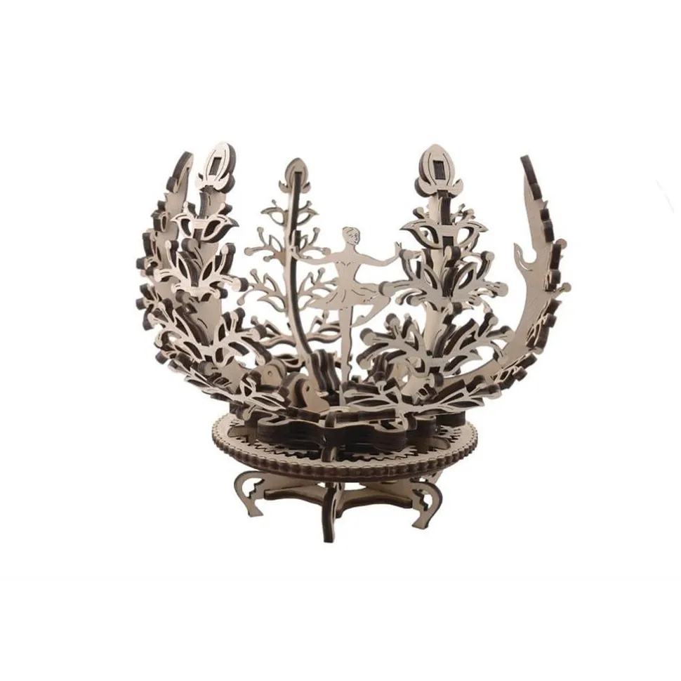 Maquette en bois : Fleur mécanique - Ugears