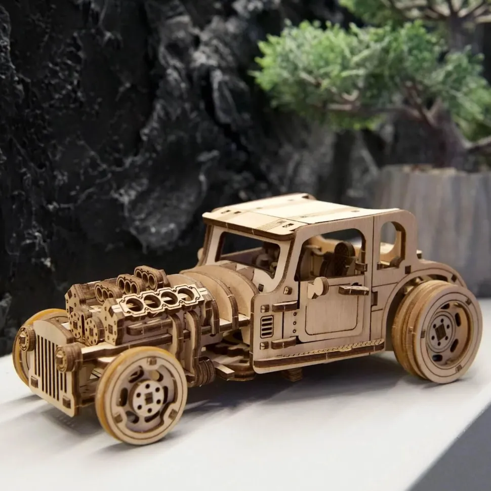 Maquette en bois : Hot Rod - Ugears