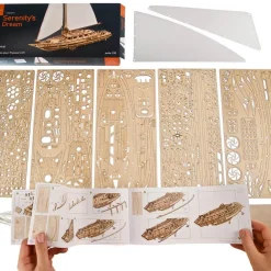 Maquette en bois : Le rêve de Sérénité - Ugears