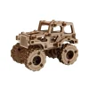 Maquette en bois : monster truck 1 : Jeep CJ-5 - Wooden City