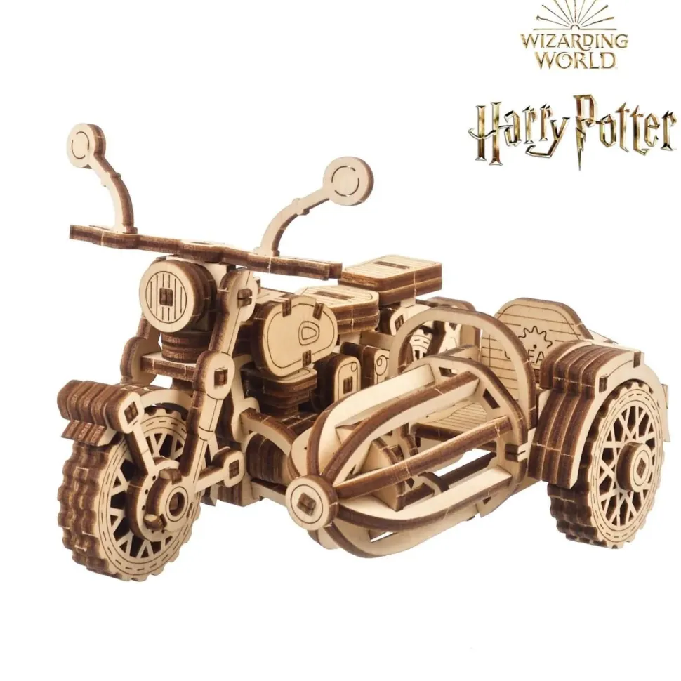 Maquette en bois : moto volante de Hagrid : Harry Potter - Ugears