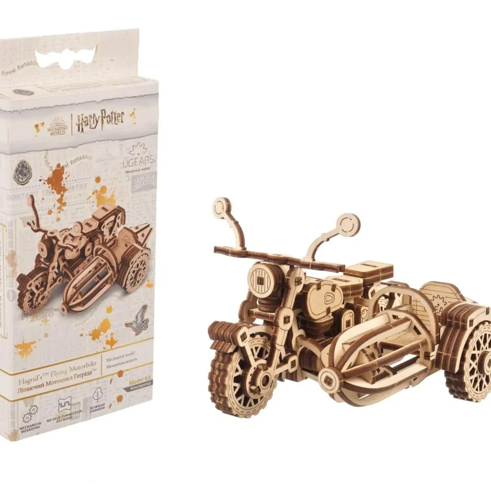 Maquette en bois : moto volante de Hagrid : Harry Potter - Ugears