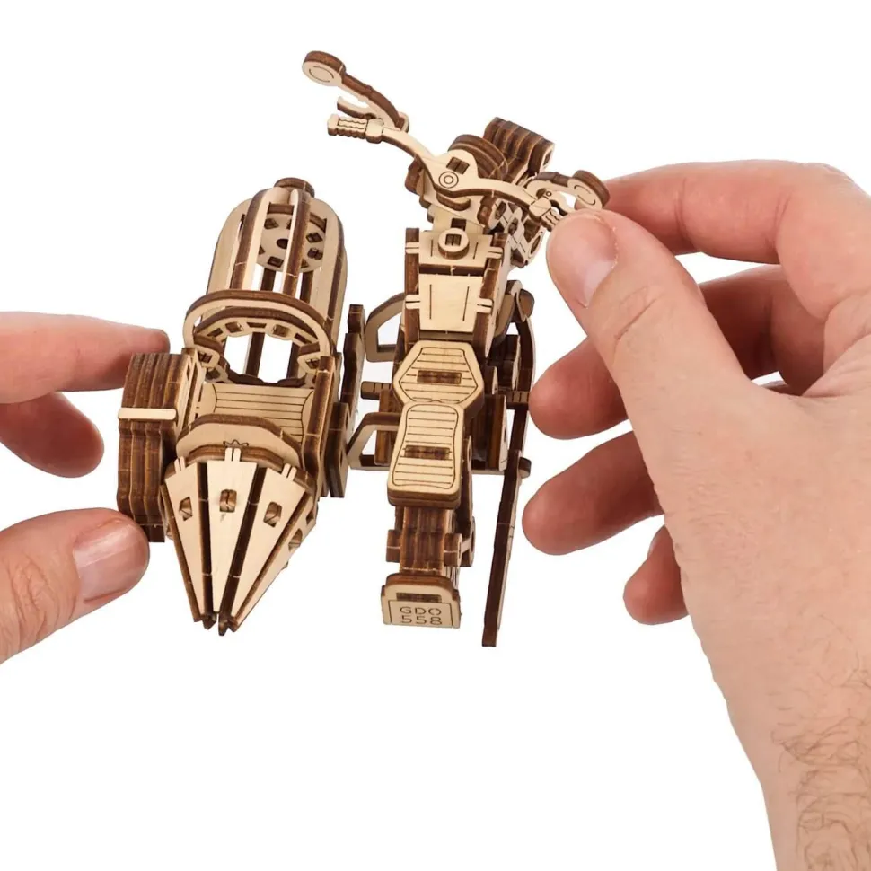 Maquette en bois : moto volante de Hagrid : Harry Potter - Ugears