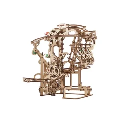 Maquette en bois : Piste de billes en chaîne - Ugears