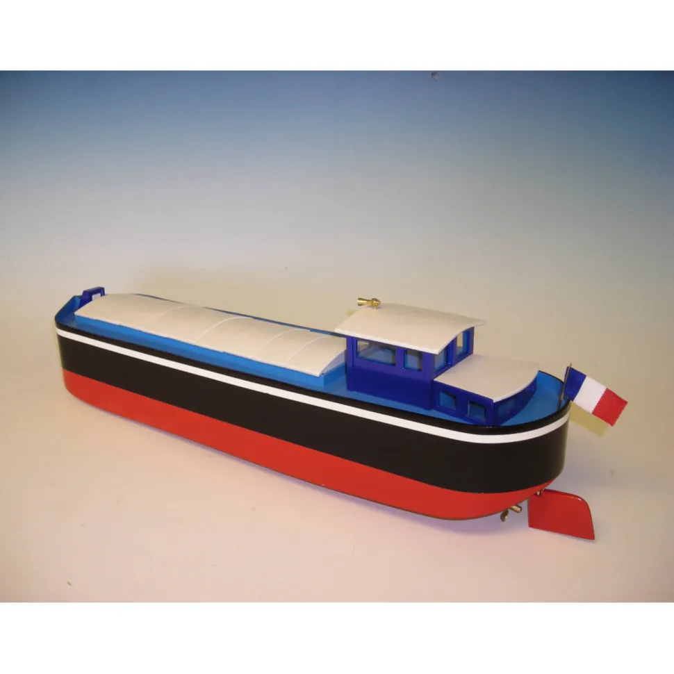 Maquette en bois - Péniche - Soclaine