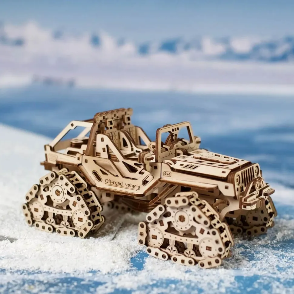 Maquette en bois : Véhicule tout terrain - Ugears