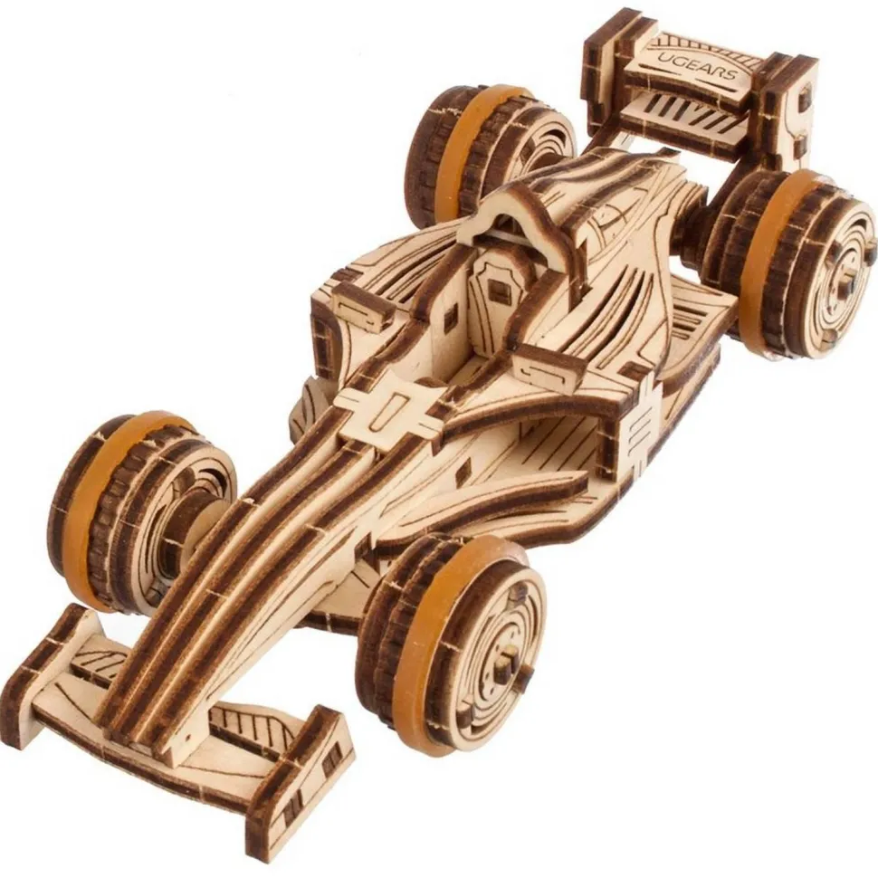 Maquette en bois : voiture Compact Racer en 1:35 - Ugears