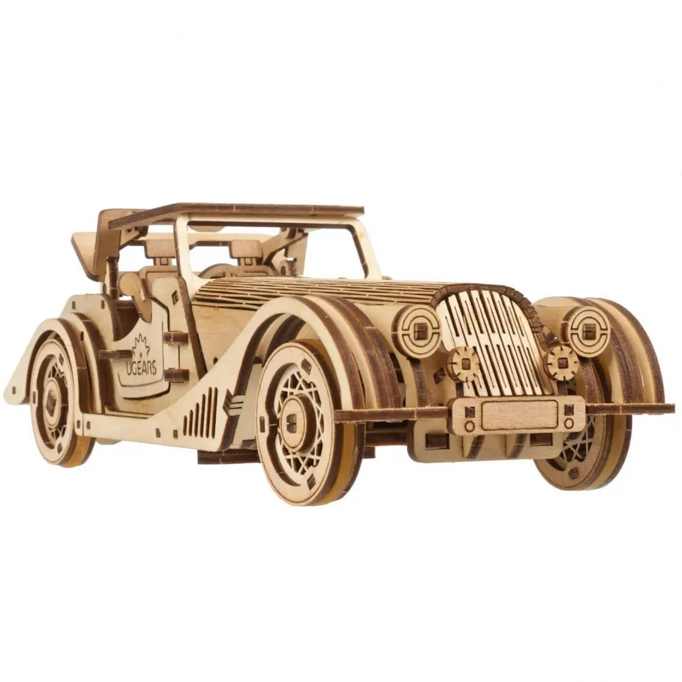 Maquette en bois : Voiture de sport " souris rapide" - Ugears