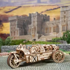 Maquette en bois : Voiture UGR-S à trois roues - Ugears