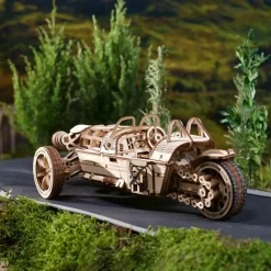 Maquette en bois : Voiture UGR-S à trois roues - Ugears