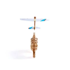 Maquette en bois démarreur d'Avion : Aéro-lanceur, modèle mécanique - Ugears