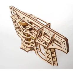 Maquette en bois démarreur d'Avion : Aéro-lanceur, modèle mécanique - Ugears