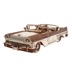Maquette en bois voiture : Cabriolet VM-05, modèle mécanique - Ugears