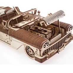 Maquette en bois voiture : Cabriolet VM-05, modèle mécanique - Ugears