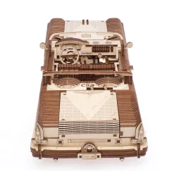 Maquette en bois voiture : Cabriolet VM-05, modèle mécanique - Ugears