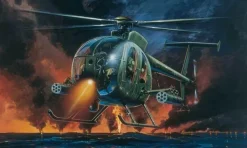 Maquette hélicoptère : AH - 6 NIGHT FOX - Italeri