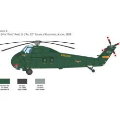Maquette hélicoptère : H-34A Pirate / UH-34D - Italeri