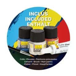 Maquette hélicoptère : Kit complet : ALOUETTE III Sécurité Civil - Heller