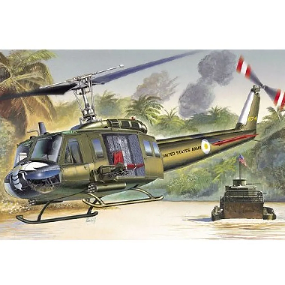 Maquette hélicoptère : UH-1D Iroquois - Italeri