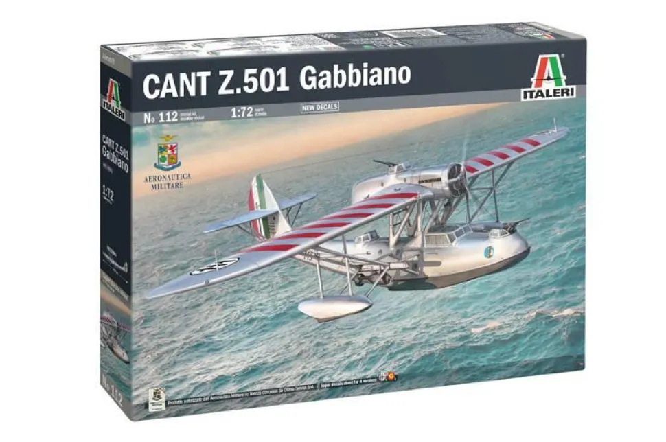 Maquette hydravion : Cant Z.501 Gabbiano - Italeri