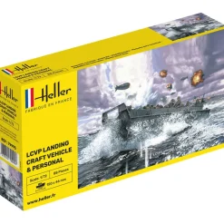 Maquette LCVP : Landing Craft Vehicle & Personal - Heller