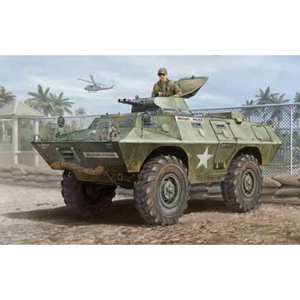 Maquette M706 Commando Armored Car in Vietnam - Hobby Boss