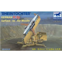 Maquette Missile Anti-aérien Allemand : Rheintochter R-3p - 1945 - Bronco Models