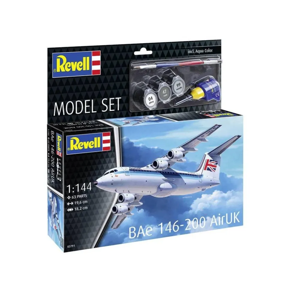 Maquette Model Set : Avion - Bae 146 RJ85 - Revell